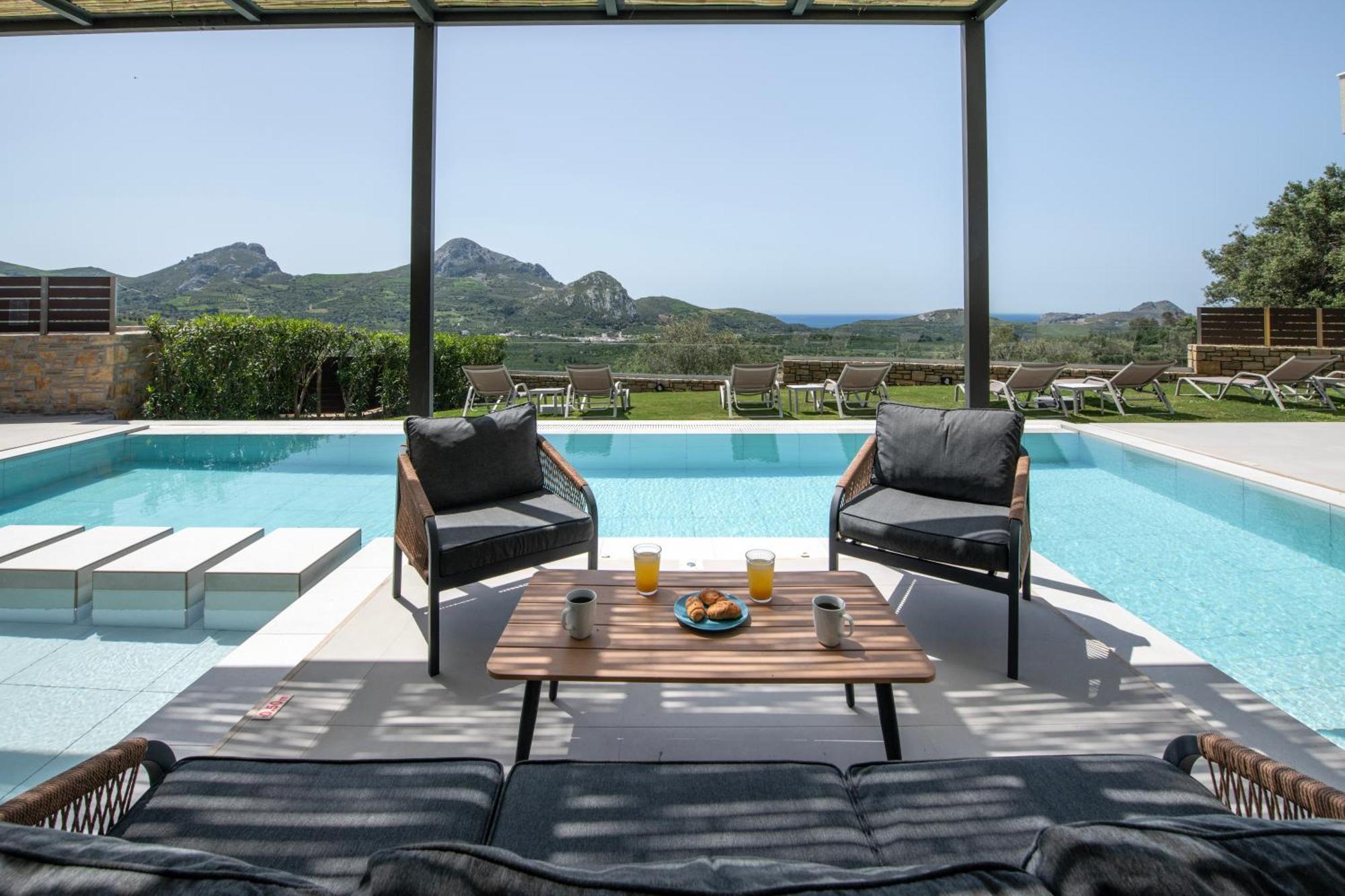 Porti Villas Aphrodite Asomatoi Exterior photo